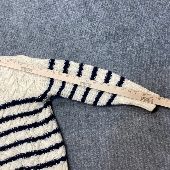 Sezane James Jumper Ecru/Navy XS - Picture 9 of 9